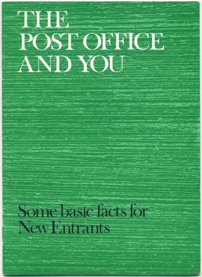 post office booklet