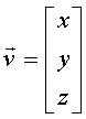 vector notation