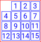 fifteen puzzle