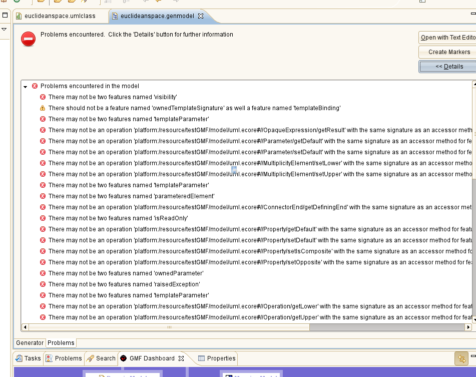 uml2 bug